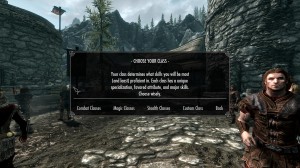 Character Creation Overhaul - Races - Birthsigns - Classes - Skills - Specializations - Attributes